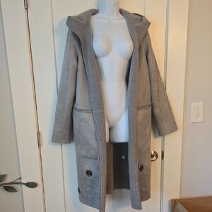 BRAND NEW Reversible Gray Teddy Jacket for Women